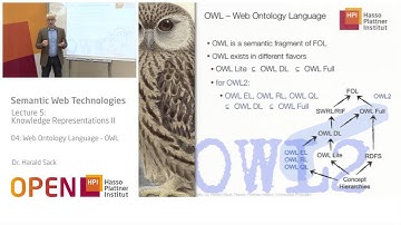 05 - 04 Web Ontology Language - OWL
