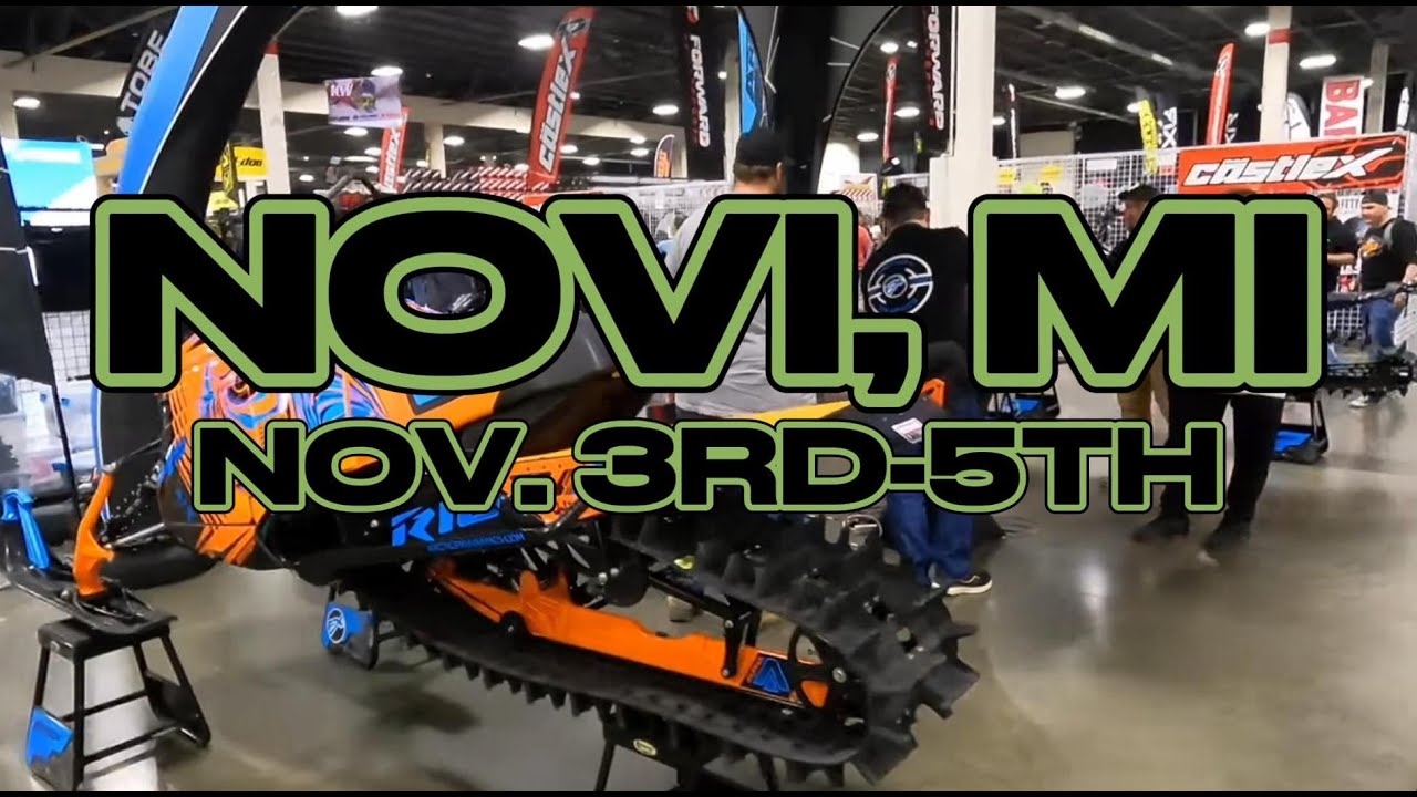 Snowmobile USA Show, Novi, Michigan 2023 YouTube