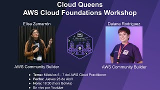 Cloud Queens / IWD 2026 | AWS Cloud Practitioner Essentials | Módulos 5 - 7