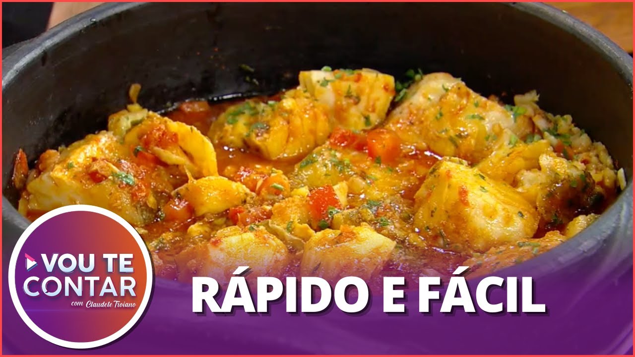 Receita de moqueca de bacalhau aprenda a fazer em casa! YouTube
