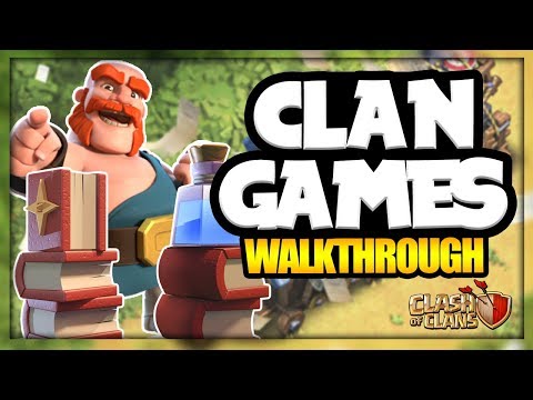 NEW CLAN GAMES AND MAGIC ITEMS | DECEMBER 2017 UPDATE | Clash of Clans