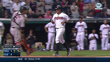 HOU@CLE: Indians jump in front on Raburn