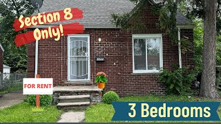 For Rent:  19579 Hamburg, Detroit, MI - Section 8 Only - 3 bedrooms - Newly Renovated
