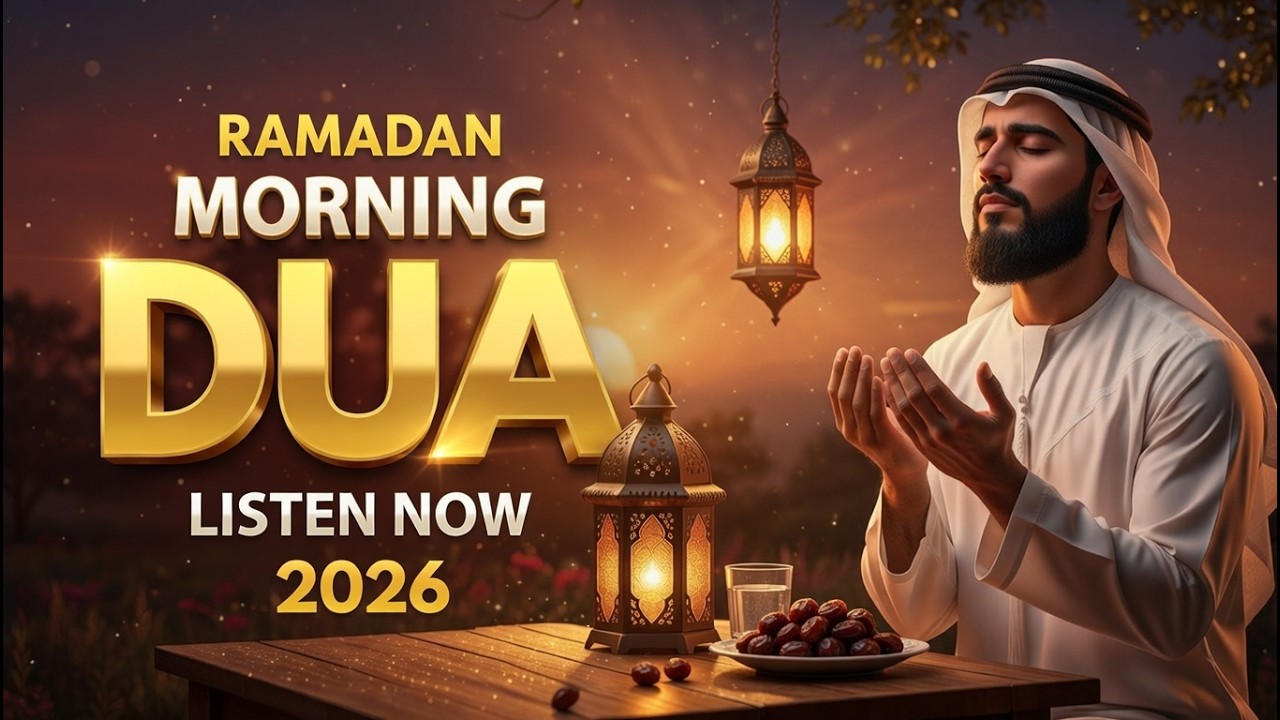 Ramadan Morning Dua 2026 | Calming Islamic Supplication for a Blessed Start | Listen & Feel Peace