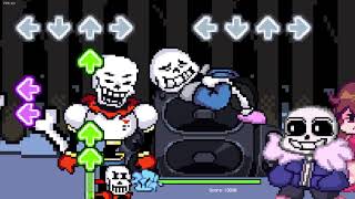 THE GREAT PAPYRUS and sans in FNF | Friday Night Funkin' Mod