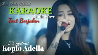 Karaoke Jalan Datar Original Dangdut Koplo Adella