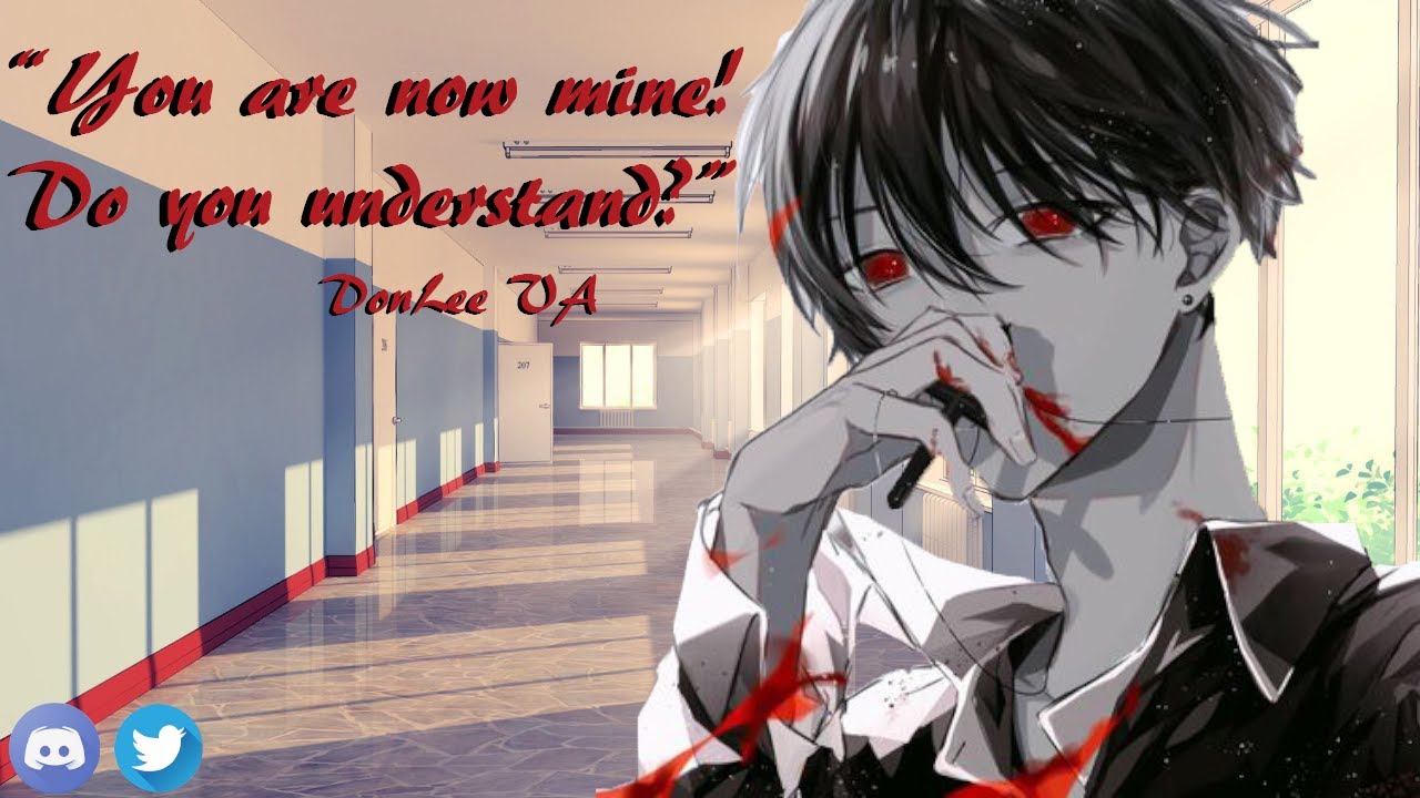 (M4A) Yandere Bully is in love with you ft. Bubbly Audios [Blackmail] [Kidnapping][YanderexListener]