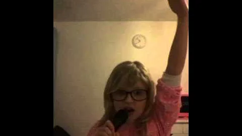 Kimberley singing somewhere only we know