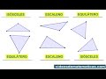 Clasificacion de los triangulos segun sus lados para niños