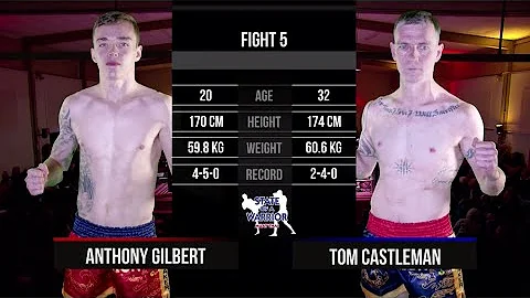 ANTHONY GILBERT (FRONTLINE) VS TOM CASTLEMAN (MGTB...