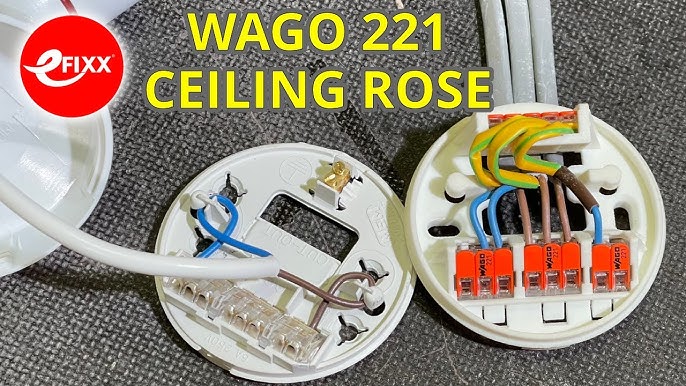 Would You Use A Wago 221 Ceiling Rose Would You Use A Wago 221 Ceiling Rose, How Do You Put A Ceiling Rose Up