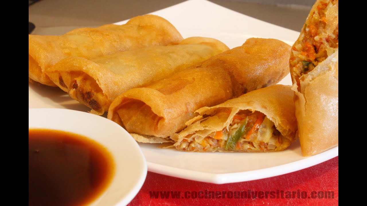 Resultado de imagen de rollito de primavera