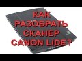 Как разобрать сканер Canon Lide на примере CanoScan Lide 210