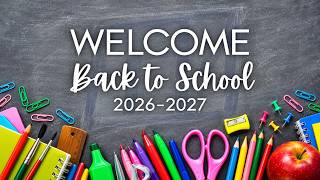 Welcome Back, REACS! 🎒✨ | 2026–2027 School Year