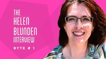 Helen Blunden ~ Crystal Balling with Learnnovators ~ Byte # 1