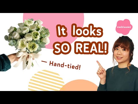 How To Make A Hand-Tied Silk Flower Bouquet That Looks Realistic