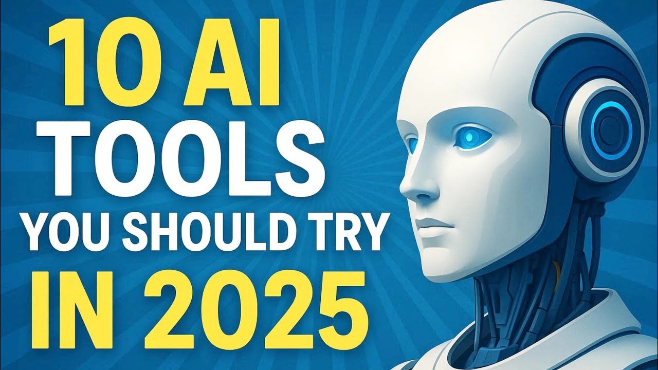 10 Mind-blowing AI Tools You should try in 2025 - YouTube