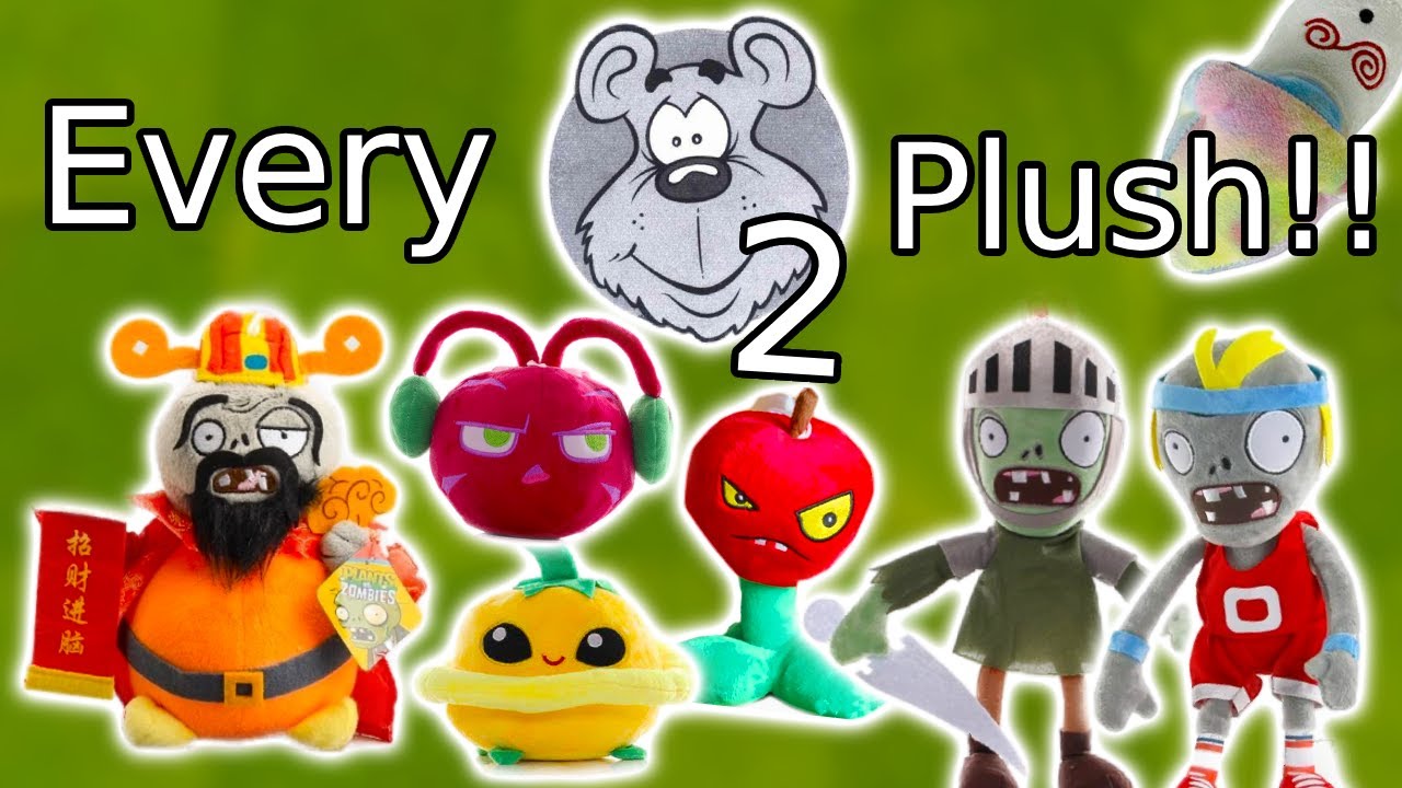 A Look At Every Linxin 2 Plants Vs Zombies Plush!! - YouTube
