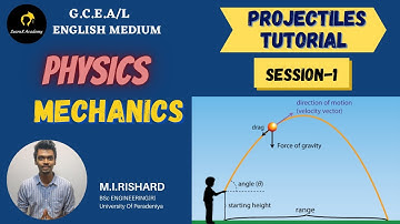GCE Advanced Level | Mechanics |  Projectiles | Tutorial session 1