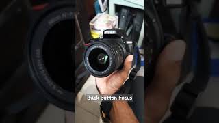 Back Button Focus (Nikon D5600)
