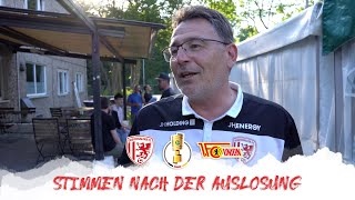 STIMMEN NACH DER AUSLOSUNG | Greifswalder FC vs. 1. FC Union Berlin | DFB-Pokal - Saison 24/25