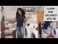 Clean, Organize and Decorate with me | Cleaning motivation | Mercy Gono