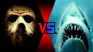 Jason Voorhees VS Bruce (Jaws) | Drawing Cartoons 2