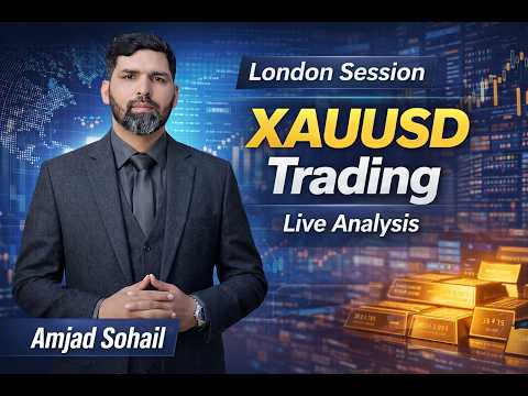 LIVE Gold (XAUUSD) Trading – Key Levels & Breakout Setup | London Session