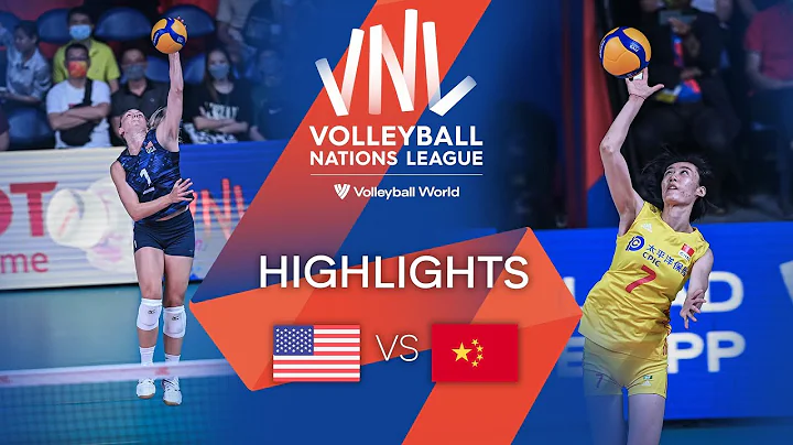 🇺🇸 USA vs. 🇨🇳 CHN - Highlights Week 2 | Women's VNL 2022 - DayDayNews