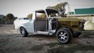 #10 CUSTOM PICKUP/ИЖ 2715 #БЕЛЯШ /установка боковых панелей / сбираю дверь из трех одну...