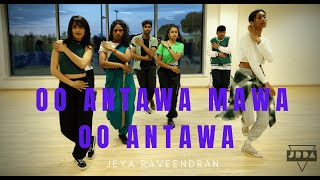 Oo Antava Mawa… Oo Oo Antava  DANCE cover | Allu Arjun | DSP | Pushpa | Jeya Raveendran Choreography