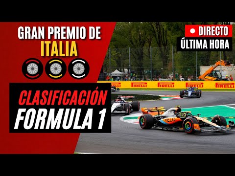 🔴 F1 DIRECTO | GP ITALIA (CLASIFICACIÓN) - Live Timing y Telemetría