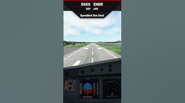 MSFS2020 I BUTTERED Bergen landing in the Fenix A320!