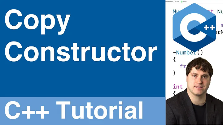 Define A Copy Constructor To Create A Deep Copy Of An Object | C++ Tutorial