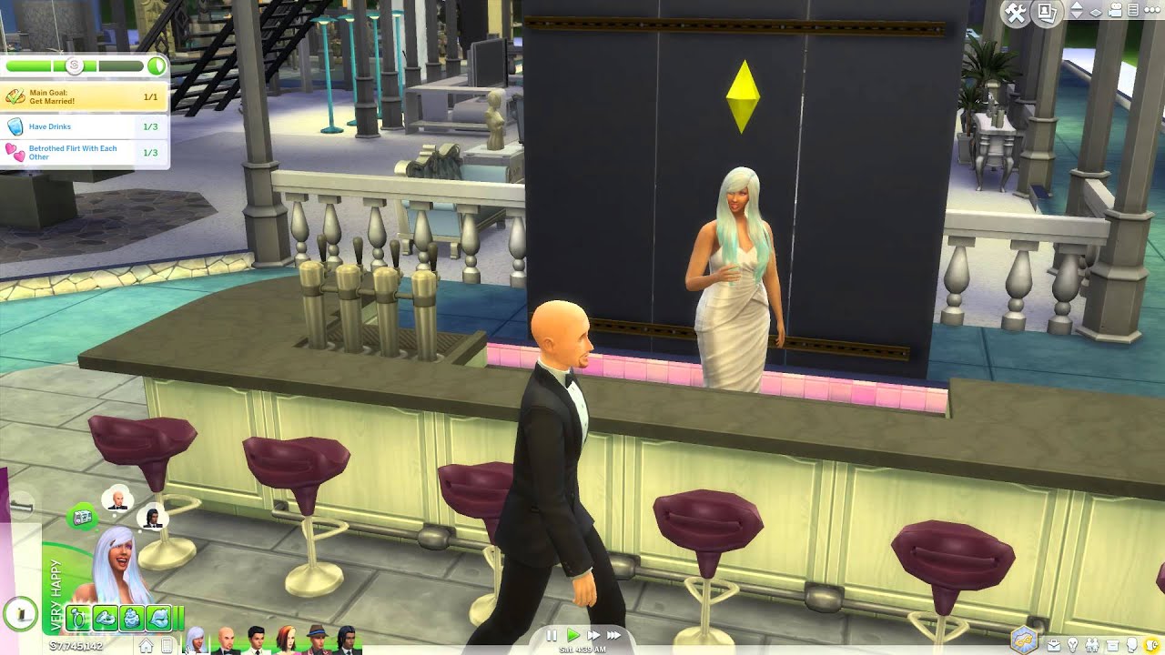 How to have a successful wedding in The Sims 4 - YouTube