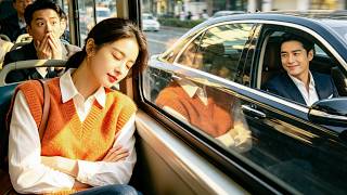 Girl slept on a bus, unaware CEO saw her through the window and fell in love!