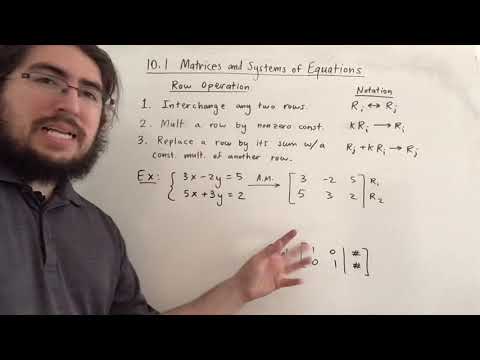 Matrices and Systems