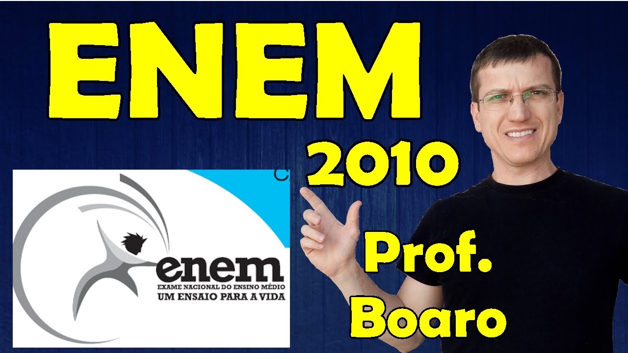 50 - ENEM 2010 - Física - Termologia - Questão 50 resolvida (Caderno Azul) - Prof. Marcelo Boaro