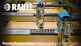 Raute Corporation | Panel Repairing Line R7