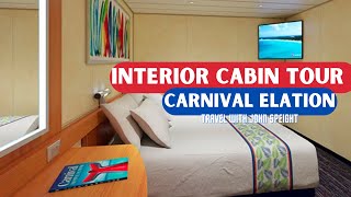 Carnival Elation Interior Stateroom Tour Room P210