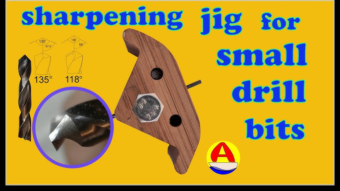 COMO AFILAR BROCAS MUY FACIL/ How to Sharpen Drill bits/ Drill bit Sharpen  Jig 