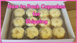 Cupcakes By Post | Pack Cupcakes for Shipping | Step-by-Step Tutorial for Bakers 🧁