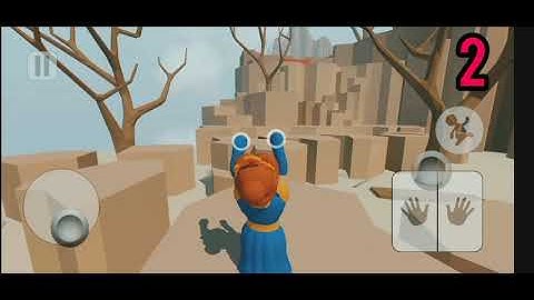 human fall flat mobile - gameplay walkthrough part - 2 labels 3-4 (🤗)