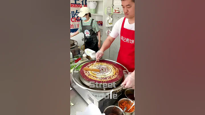 Crepe Jianbing ｜Street Food - DayDayNews