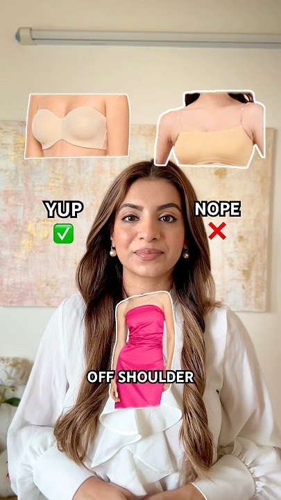 Right bras to wear under dresses #lingerie #correctlingerie #dressbetter #dressbetterwithlakshita
