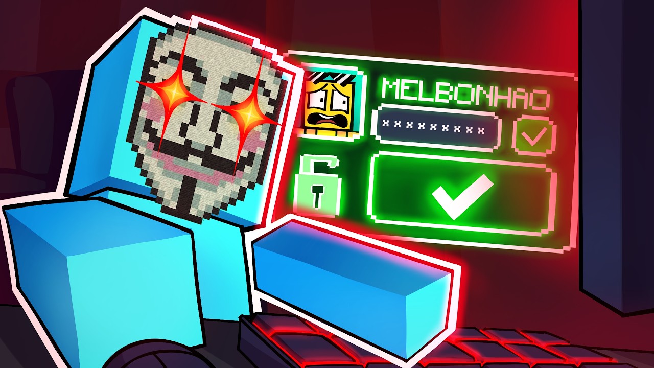 Hackei a Conta de Minecraft do Meu AMIGO e FIZ VINGANÇA!