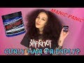 Manic Panic ♥ Dying Curly Natural Hair || Cyber Coco || Dark Hair to Blue