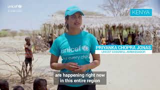 Priyanka Chopra Jonas calls for urgent help | UNICEF