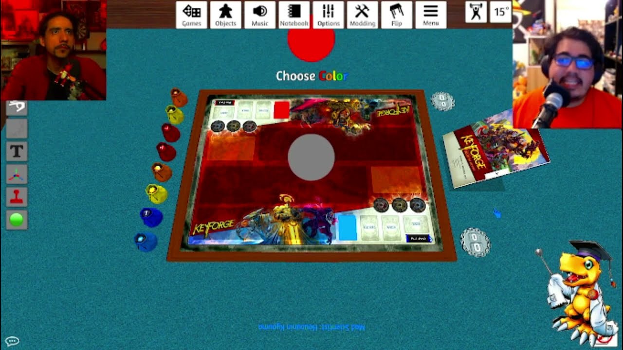 Aprendiendo a jugar... Keyforge