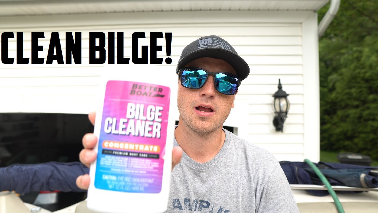 Boat Bilge Cleaning and Degreasing YouTube